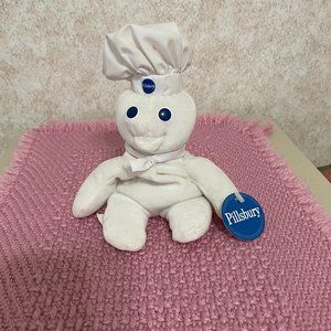 Genuine 1965 Pillsbury Doughboy stuffed toy NWT